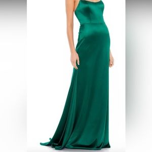 Mac Duggal Scoop Neck Strapless Gown 6